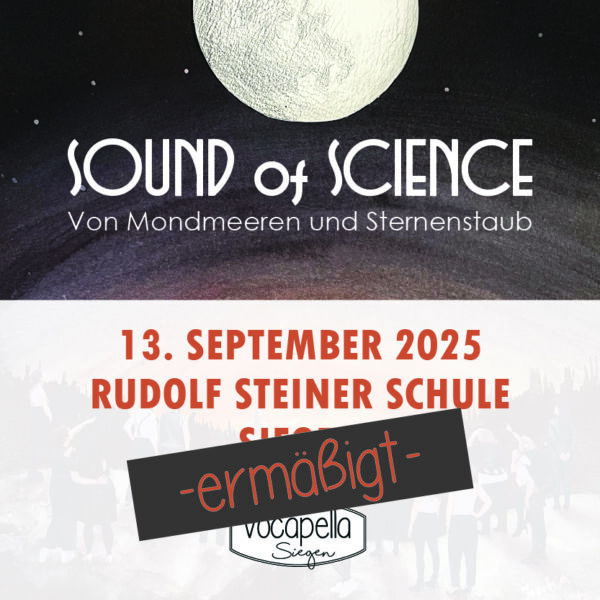 Sound of Science – von Mondmeeren und Sternenstaub - Ermäßigt